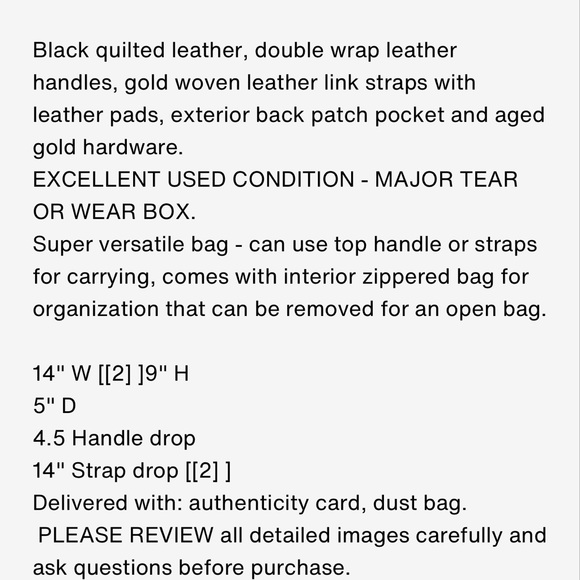 Chanel Coco Handle Shopping Tote Quilted - Picture 15 of 15